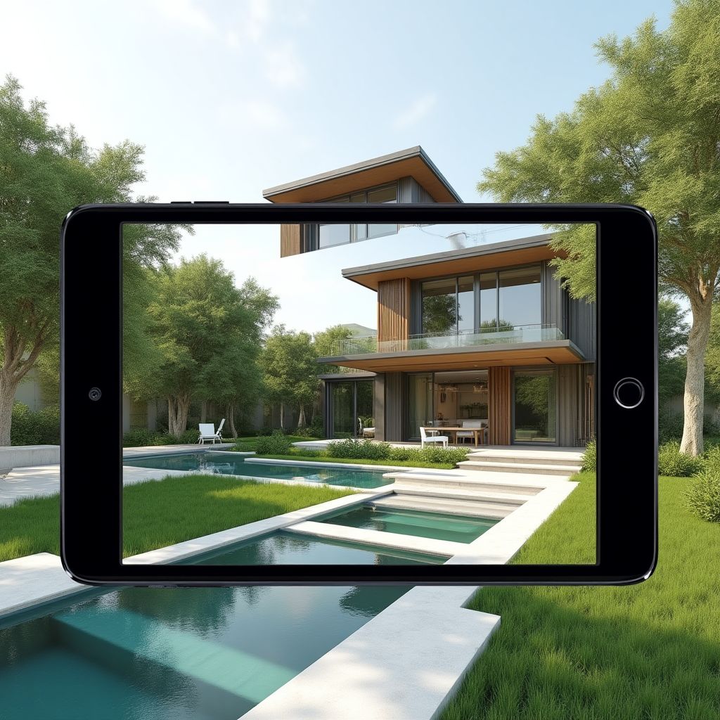 Projekt ogrodu z wizualizacją 3D