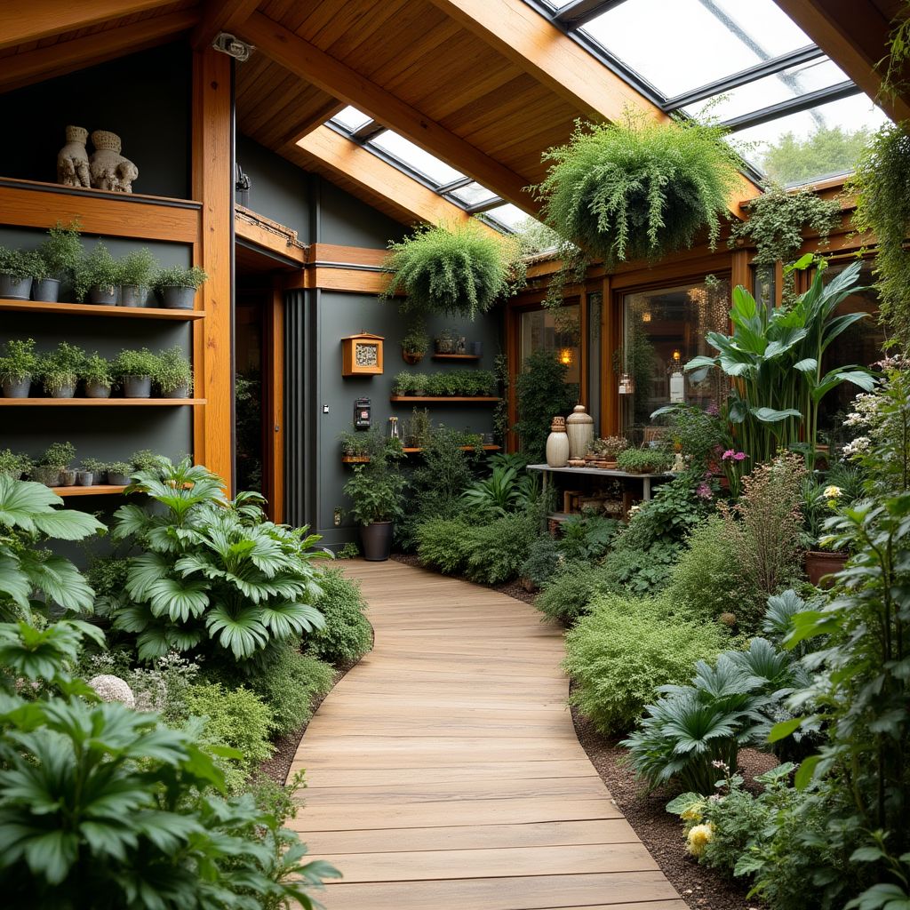 Showroom materiałów ogrodniczych